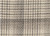 TFA Textile Fabric Associates Stitch by Stitch Charcoal Woven Scottish Plaid Grey and Cream