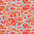 FreeSpirit Fabrics Blostma & Song by Penny Jefferies Budgie Melody Vermilion