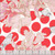 FreeSpirit Fabrics Blostma & Song by Penny Jefferies Spotty Peony Vermilion