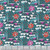 FreeSpirit Fabrics Colori by EstŽ MacLeod Waves Teal