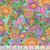 AE Nathan Fabrics Comfy Flannel Prints Blue Yellow Pink Flowers and Bees