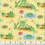 AE Nathan Fabrics Comfy Flannel Prints Yellow Frog's Life