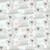 AE Nathan Fabrics Comfy Flannel Prints White Grey Sheep Jumping Fences