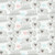 AE Nathan Fabrics Comfy Flannel Prints White Grey Sheep Jumping Fences