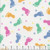 AE Nathan Fabrics Comfy Flannel Prints Pink Yellow Blue Baby Feet