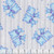 AE Nathan Fabrics Comfy Flannel Prints Blue Purple Grey Zebras
