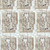 Free Spirit Fabrics On Your Mark by Seth Apter Script Paper, fabric with handwritten script pattern in neutral tones.