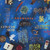 Benartex Harry Potter Blue Magic Words Voldemort Hogwarts 108 Inch Wide Quilt Back