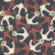 Marcus Fabrics Regatta Deirdre Coughlin Navy Anchors