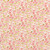 In The Beginning Fabrics Lovelies by Jason Yenter Blush Pink Grace Floral, close-up of a fabric with a pink floral pattern and green leaves on a light background.