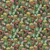In The Beginning Fabrics Southwest Minis by Jason Yenter Green Red Cactus Flower Field