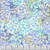 Timeless Treasures Fabrics Escapade Blue Packed Metallic Hydrangea