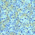 Timeless Treasures Fabrics Escapade Blue Metallic Mosaic
