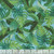 Benartex Fabrics Paradise 108 Inch Wide Quilt Back Nicole Decamp Leaves of Paradise Blue Green