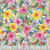 Benartex Fabrics Paradise Awaits Nicole Decamp Tropical Garden White