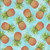 Benartex Fabrics Paradise Awaits Nicole Decamp Pineapples Light Blue