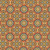 Hoffman Fabrics Bubblelicious Marlies Gold Brown Green Flower Bloom Tiles