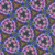 Hoffman Fabrics Bubblelicious Marlies Amehtyst Purple Pink Green Poppy Stained Glass