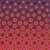 Hoffman Fabrics Bubblelicious Marlies Sunset Pink Red Purple Exploding Tile Ombre