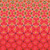 Hoffman Fabrics Bubblelicious Marlies Sunset Pink Red Purple Exploding Tile Ombre