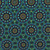 Hoffman Fabrics Bubblelicious Marlies Lime Green Teal Yellow Floral Tile