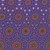 Hoffman Fabrics Bubblelicious Marlies Purple Brown Red Rust Floral Tile