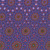 Hoffman Fabrics Bubblelicious Marlies Purple Brown Red Rust Floral Tile