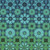 Hoffman Fabrics Bubblelicious Marlies Ocean Blue Green Yellow Orange Ombre Tile