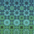 Hoffman Fabrics Bubblelicious Marlies Ocean Blue Green Yellow Orange Ombre Tile