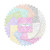 Wilmington Prints Fabrics Dry Brush Plaid Danhui Nai Layer Cake Ten Inch Squares, multi-colored fabric squares in pastel shades with a plaid design on a white background.