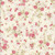 Clothworks Fabrics Charlotte Cream Pink Rose Floral Spray