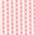 Clothworks Fabrics Charlotte Pink Cream Rosebud Ribbon Stripe