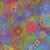 Clothworks Fabrics Lily Pond by Sue Zipkin Multi Mandalas