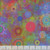Clothworks Fabrics Lily Pond by Sue Zipkin Multi Mandalas