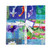 Clothworks Fabrics Lily Pond by Sue Zipkin 10 Inch Squares