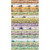 Hoffman Fabrics Wings over Wildflowers Wildflower Country Flowers Scenic Stripe