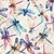 Hoffman Fabrics Wings over Wildflowers Natural Green Dragonflies Pink Blue Orange