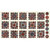 Moda Fabrics Prairie Gatherings Flannel Primitive Gatherings Cream Pennie Blocks Panel Flannel