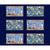 Timeless Treasures Ocean Life Nautical Lighthouse Placemat Panel