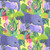 FreeSpirit Fabrics Love in the Wild by Daughter Earth Katy Tanis Love in the Jungle Green