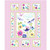Clothworks Fabrics Suzybee Flutter the Butterfly 36 Inch Quilt Panel Pink
