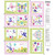 Clothworks Fabrics Suzybee Flutter the Butterfly 36 Inch Storybook Fabric Panel White