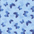 Wilmington Prints Fabrics Blissful Blues Jennifer Pugh  Butterfly Toss Blue