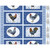 Wilmington Prints Fabrics Country Blue Susan Winget Placemat Panel Multi
