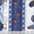Wilmington Prints Fabrics Country Blue Susan Winget Repeating Stripe Multi