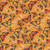 Wilmington Prints Fabrics Dahlia Botanica Nancy Mink Butterflies Orange