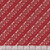 Wilmington Prints Fabrics Riders On The Range Danhui Nai Diagonal Stripe Red, close-up image of red and beige diagonal striped fabric with geometric and floral patterns.