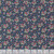 Moda Fabrics Delightfully Yours Sherri & Chelsi Navy Blue Lantana Flowers fabric, floral pattern with pink, white, and light blue flowers on a navy background.