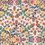 Benartex Fabrics Farm Feathered Folk  Nicole Decamp Folklore Garden White