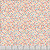 Benartex Fabrics Farm Feathered Folk Nicole Decamp Folk Dots White, a fabric pattern with colorful polka dots on a white background.